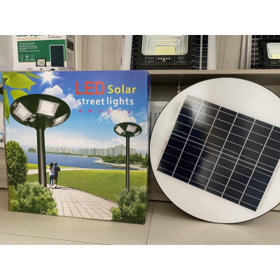 Đèn sân vườn, đèn đĩa bay năng lượng mặt trời Jindian UFO500 Công suất 250W Khung ABS
