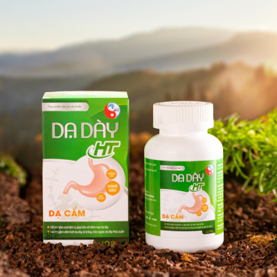 Viên Uống Dạ Dày HT đau thượng vị, ợ hơi, ợ chua, chướng bụng, HP