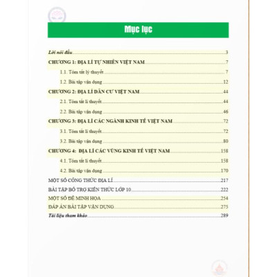 Sách Luyện thi Đánh giá Năng lực Môn Địa Lí ( Phần kiến thức lớp 12 )
