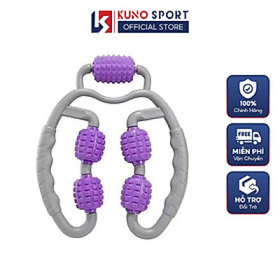 Con lăn massage KUNOSPORT giúp bắp chân tay thon gọn giãn cơ tập yoga,mát xa vai cổ nam nữ tiện lợi dụng cụ mát xa cao cấp