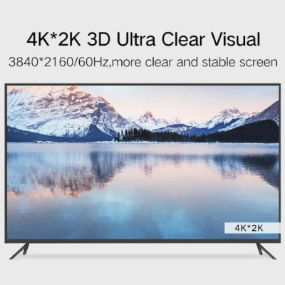 Ugreen UG30476HD117TK 1M màu Bạc Cáp tín hiệu HDMI chuẩn 2.0 sợi siêu nhỏ cao cấp - HÀNG CHÍNH HÃNG