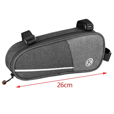 Túi Treo Sườn Xe Đạp Dài K-01ML Phom Mềm Gắn Sườn Xe, vải Oxford chống mài mòn, chống Nước, 1 Ngăn - Mai Lee