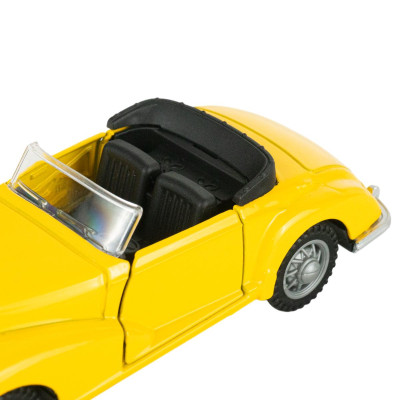 Đồ Chơi Mô Hình Xe MB Cổ Điển Chạy Trớn - Toys&Joys 13223 - Màu Vàng