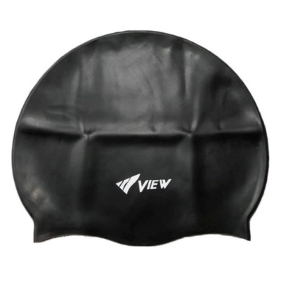 Bộ Kính Bơi VIEW V500S BK (Đen) Chống Sương Mù Chống tia UV Và Nón Bơi View V31(Đen) - Hàng chính hãng 100% sản xuất tại Nhật Bản