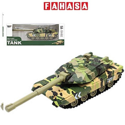 Đồ Chơi Mô Hình Xe Tăng Có Đèn Và Âm Thanh - Vecto VT85K - Màu Vàng