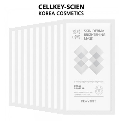 Mặt Nạ Ngọc Trai Dưỡng Trắng Da Cấp Ẩm Và Chống Lão Hóa Dewytree Skin Derma Brightening Mask 23g (1 Miếng)
