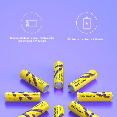 Vỉ 2 Pin Đũa AAA7 1.5V SuperLife - Pisen LR03