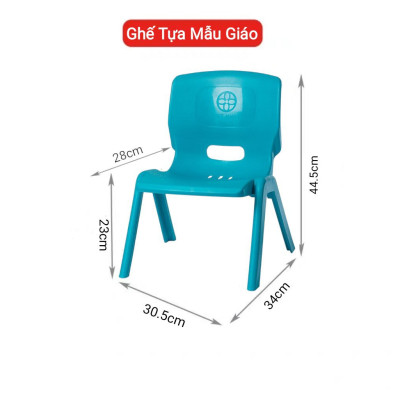 GHẾ TỰA MẪU GIÁO CAO CẤP - CHẮC CHẮN - AN TOÀN - TIỆN LỢI