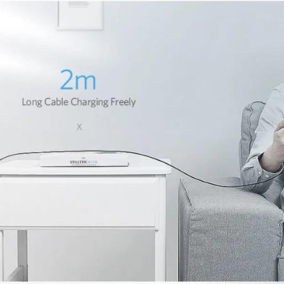 Ugreen UG30162US141TK 3M màu đen Dây USB 2.0 sang Type-C truyền dữ liệu và sạc - HÀNG CHÍNH HÃNG