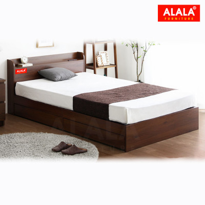 Giường ngủ ALALA64 + 2 hộc kéo / Miễn phí vận chuyển và lắp đặt/ Đổi trả 30 ngày/ Sản phẩm được bảo hành 5 năm từ thương hiệu ALALA/ Chịu lực 700kg