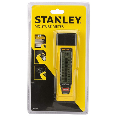 MÁY ĐO ĐỘ ẨM  CHẠY TRÊN 4 PIN AAA STANLEY 0-77-030- HÀNG CHÍNH HÃNG