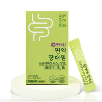 Men vi sinh Jang Daewon Hộp 30 gói - Dành cho người bị viêm đại tràng, ruột kích thích, rối loạn tiêu hóa, mẹ bầu táo bón, đầy hơi và người lớn 