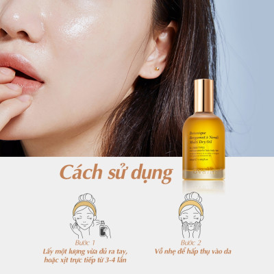 [SALE 70% DATE GẦN] Dầu Dưỡng Ẩm Đa Năng OVALLA Thuần Chay Giúp Giảm Nhăn, Làm Sáng Da Và Chống Lão Hóa Cho Da Khô (Lọ 50ml)