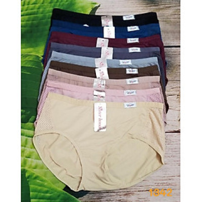 Combo 5 quần lót nữ thun lạnh phối lưới thoáng khí Sister Hood 1342 – Siêu mát, ôm dáng, không hằn viền