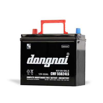 Ắc quy khô miễn bảo dưỡng Đồng Nai CMF 55B24LS | 12V - 52Ah