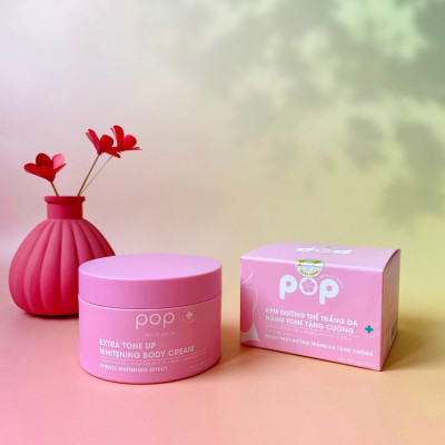 Kem Dưỡng Thể Trắng Da Nâng Tone Tăng Cường POP