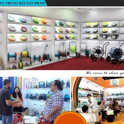 Vòi nước vòi phun nước rửa xe tưới cây tăng áp thông minh đầu đồng 206701-2 (bạc dài)