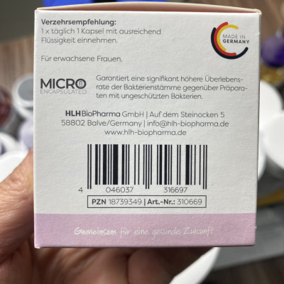 Lactobact Intima – Viên Uống Men Vi Sinh Cho Phụ Nữ – Hỗ Trợ Cân Bằng Hệ Vi Sinh – Hàng Công Ty Nhập Khẩu