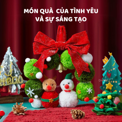 Vòng nguyệt quế noel Mideer Christmas wreath quà giáng sinh cho bé