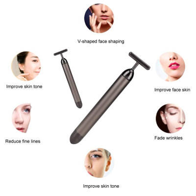 Máy massage rung đa vị trí Beauty Gold 24k Loại Tốt Nhất Giảm Stress Thư Giãn Hiệu Quả (Tặng Pin AA) (Hàng Chính Hãng)