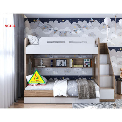GIƯỜNG TẦNG ĐA NĂNG CHO BÉ VGT04 - NỘI THẤT LẮP RÁP VIỄN DÔNG ADV