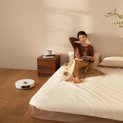 Robot Hút Bụi Lau Nhà Xiaomi Mijia Omni Kết Nối App Giặt Giẻ Sấy Khô Đổ Rác, Khử Khuẩn UV - Nhập Khẩu