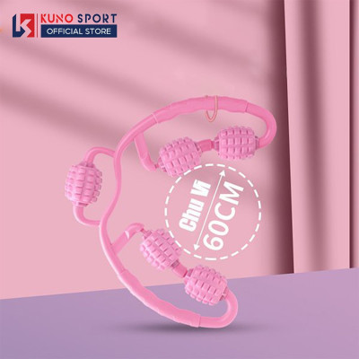 Con lăn massage KUNOSPORT giúp bắp chân tay thon gọn giãn cơ tập yoga,mát xa vai cổ nam nữ tiện lợi dụng cụ mát xa cao cấp