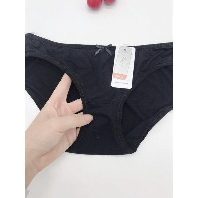 Quần Lót Nữ Cotton Nhập Khẩu Cạp Vừa LUPERI LU3QL748 Dáng Bikini Mềm Mịn, Co Giãn Không Lằn Mông Kháng Khuẩn Khử Mùi Tốt