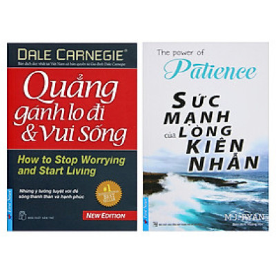Combo Sức Mạnh Lòng Kiên Nhẫn (Tái Bản) + Quẳng Gánh Lo Đi Và Vui Sống (2 Cuốn)