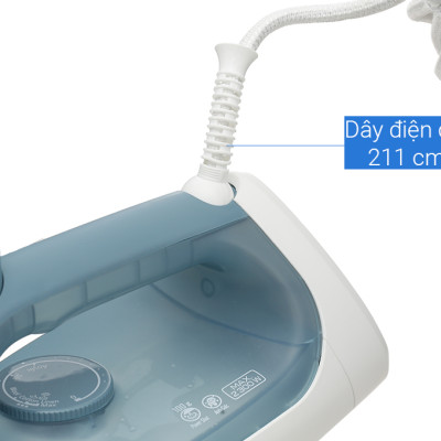 Bàn ủi hơi nước Panasonic NI-S430GRA 2300W - Công suất khỏe - Hơi phun mạnh mẽ - Chống đóng cặn - Hàng chính hãng, Bảo hành chính hãng 12 tháng