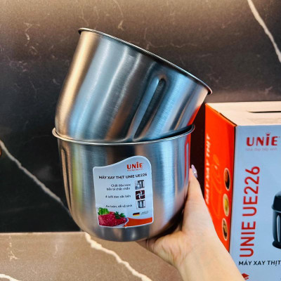 Máy Xay Thịt Unie UE226, 2.5Lit-300W, Kèm 2 Cối Inox 304, Hàng Chính Hãng