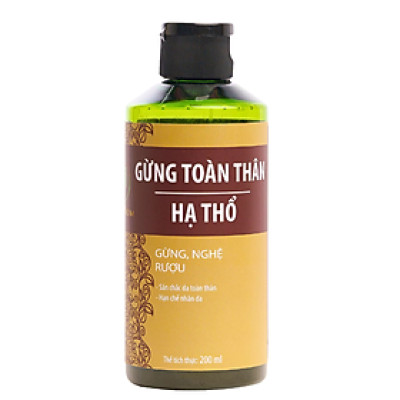 Gừng toàn thân hạ thổ giữ ấm cơ thể, lưu thông khí huyết, giảm đau nhức Wonmom 200ml