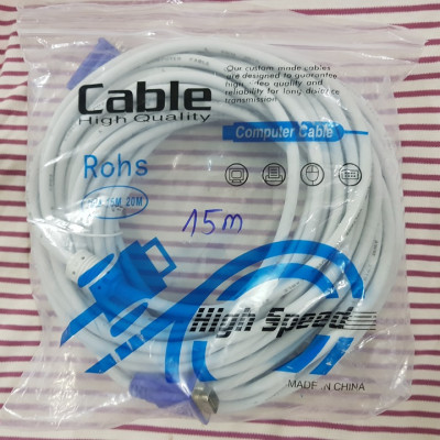 Cáp VGA - cáp nối máy tính với màn hình, máy chiếu từ 3 mét đến 30 mét - Hàng chính hãng