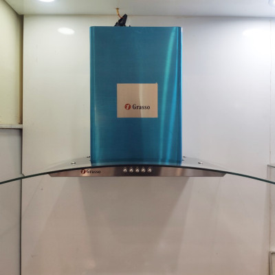 Máy hút mùi kính cong Grasso GS 3388 (Hàng chính hãng)