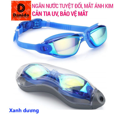 Kính Bơi Có Bịt Tai Cao Cấp Dành Cho Nam & Nữ – Có Tráng Gương, Chống Tia UV & Chống Sương Mù | Chính Hãng D Danido