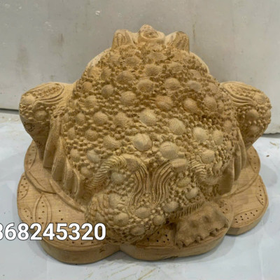 Cóc thiềm thừ phong thủy cầu tài lộc gỗ ngọc am thơm nức kt 15×11×9cm