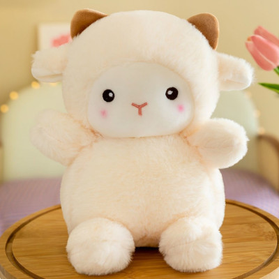 Gấu Bông Con Cừu Trắng Tuyệt Đẹp Mềm Mịn Siêu Dễ Thương (25cm) Hàng Xịn Loại 1 Cao Cấp, An Toàn Cho Trẻ Nhỏ