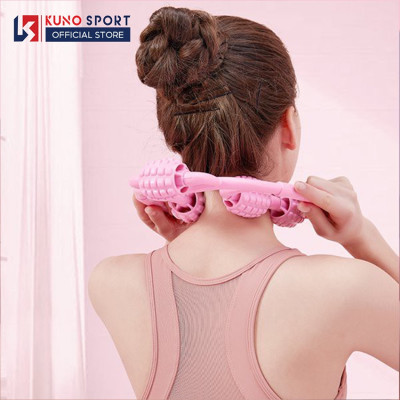 Con lăn massage KUNOSPORT giúp bắp chân tay thon gọn giãn cơ tập yoga,mát xa vai cổ nam nữ tiện lợi dụng cụ mát xa cao cấp
