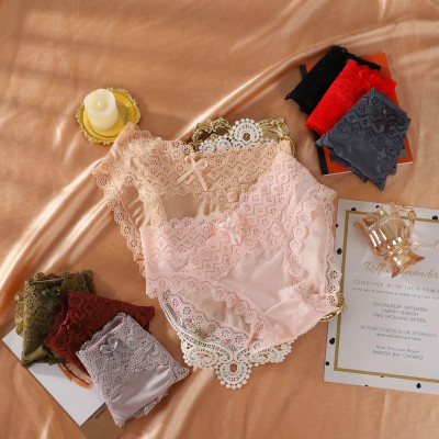 COMBO 5 QUẦN THUN LẠNH VIỀN REN CẠP CHÉO 1720