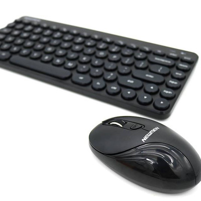 Bộ Phím chuột không dây cao cấp Newmen K929 , có phím số , màu đen _ Hàng chính hãng