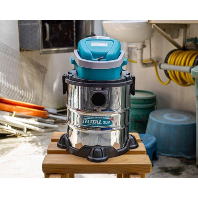 MÁY HÚT BỤI DÙNG PIN 20V (20L) (KHÔNG BAO GỒM PIN VÀ SẠC) TOTAL TVLI2005 - HÀNG CHÍNH HÃNG