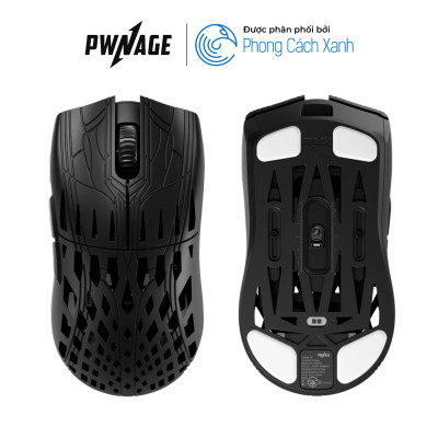 Chuột không dây siêu nhẹ Pwnage Trinity CF - Hàng Chính Hãng
