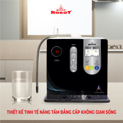 Máy Lọc Nước Điện Giải iON Kiềm ROBOT iONSmart 710 Nóng Thông Minh - Hàng Chính Hãng