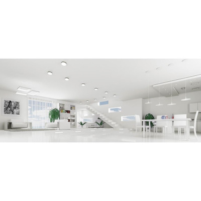 Đèn LED ốp trần vuông 12W Rạng Đông LN12 170x170/12W