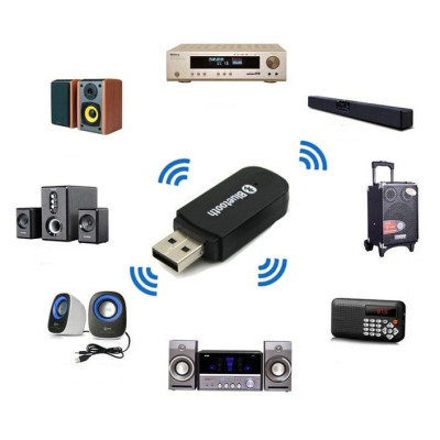 Usb Bluetooth Audio BT 163 HJX-001 Chuyển Loa Thường Thành Loa Bluetooth - Hàng Nhập Khẩu