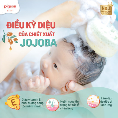 Combo 2 Chai Tắm Gội 2 Trong 1 Chiết Xuất Jojoba 50ml - Bao Bì Mới