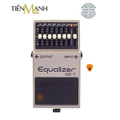 Phơ Guitar Boss GE-7 Graphic Equalizer - Bàn Đạp Fuzz Pedals Effects GE7 Hàng Chính Hãng - Kèm Móng Gẩy DreamMaker