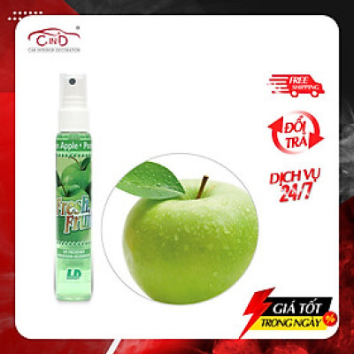 Nước Hoa Ô Tô Dạng Xịt L&D Fresh Fruit Green Apple 60ml