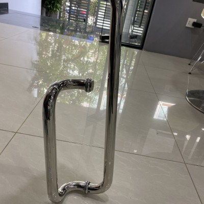 Tay nắm hình L cong phi 25x310x510mm