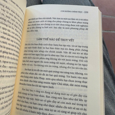 (New York Times Bestseller) CON ĐƯỜNG CHÍNH TRỰC - Martha Beck - Hà Trần dịch - First New